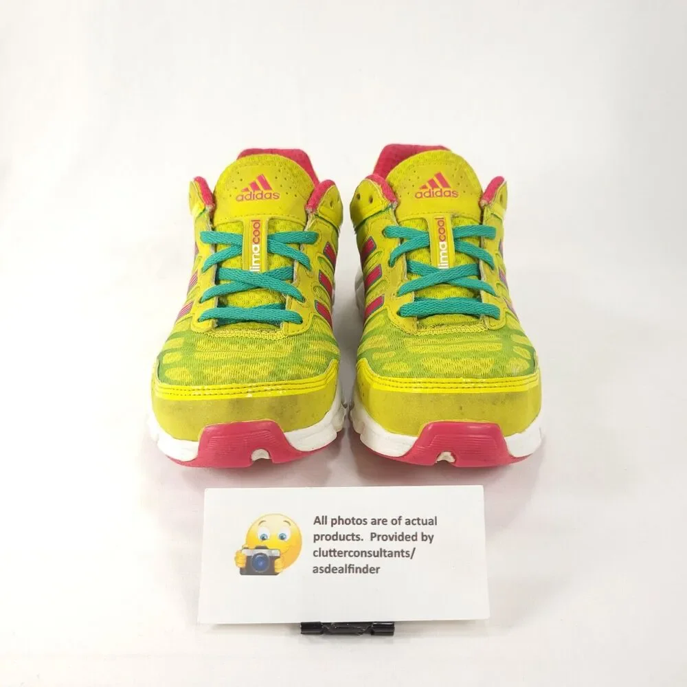 Adidas Climacool Aerate Athletic Lace Up Shoe Womens Size 6.5 G66526 Yellow